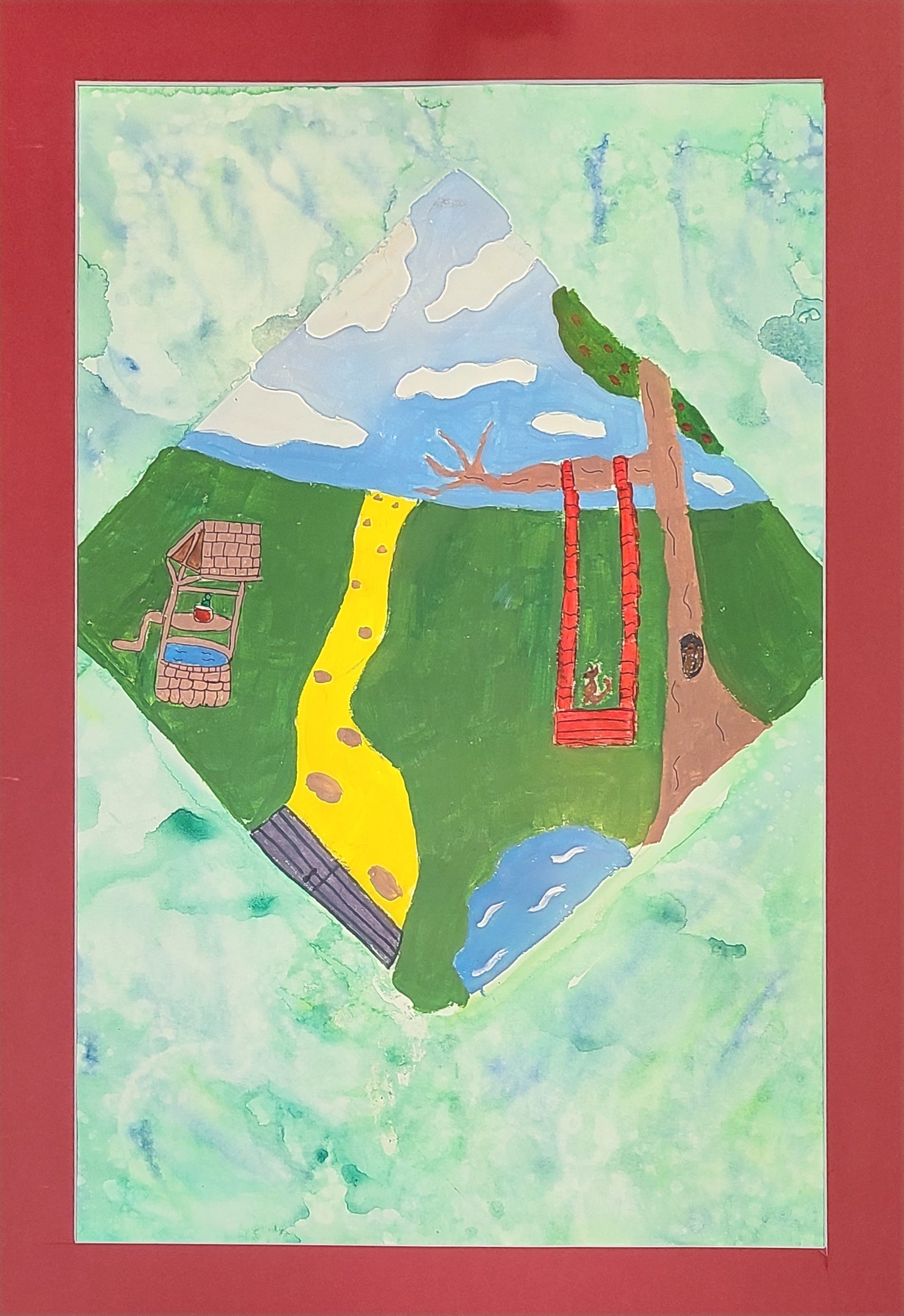 Katrina N.Swing Bubble Painting