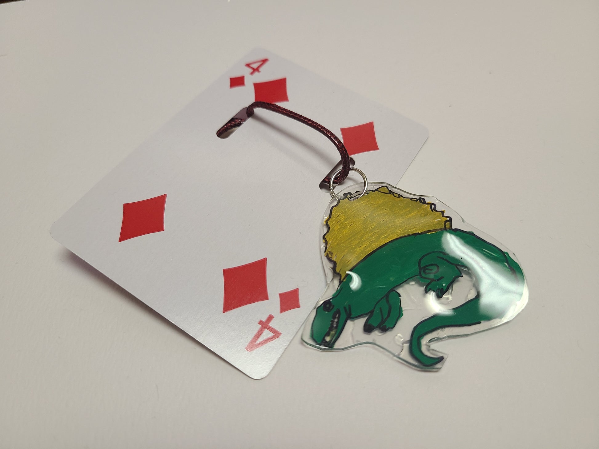 John G. Dinosaur Necklace
