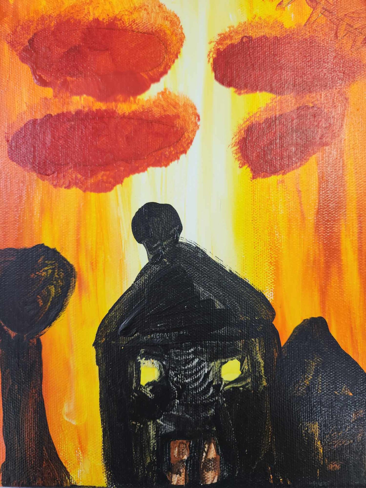 Copy of Brent B. House Acrylic Painting