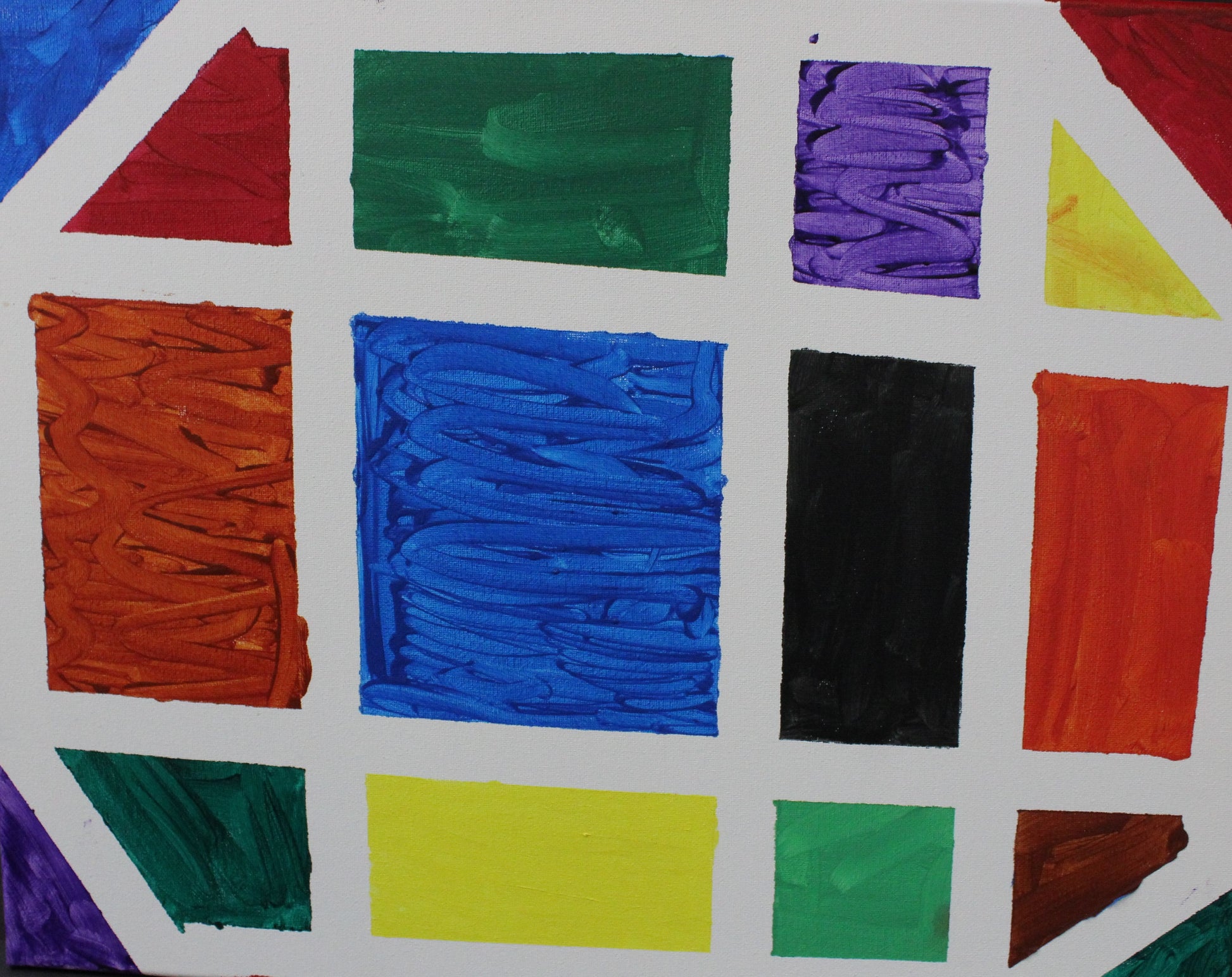 Kali J. Stained Glass Window Painting