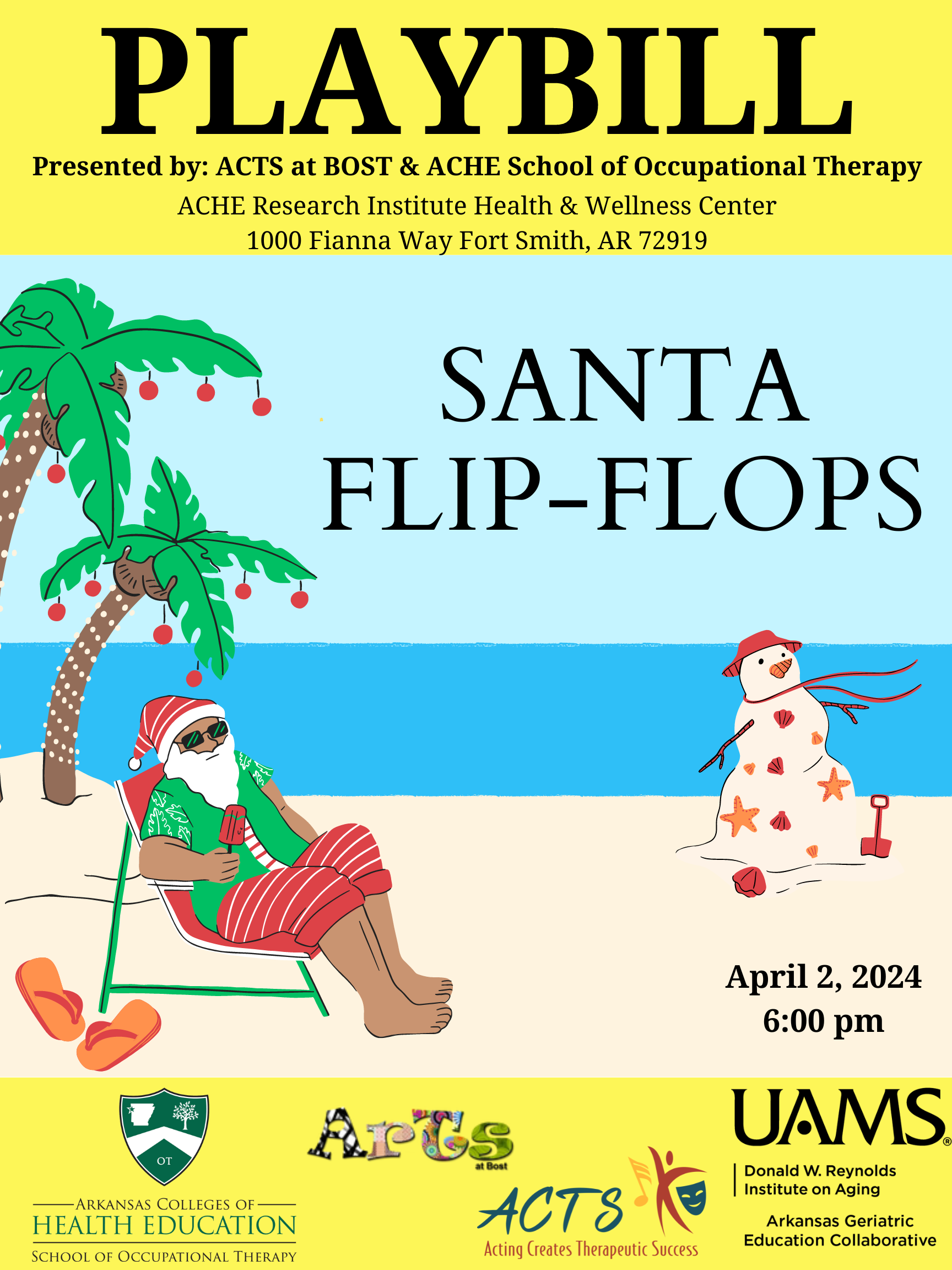 SANTA FLIP-FLOPS