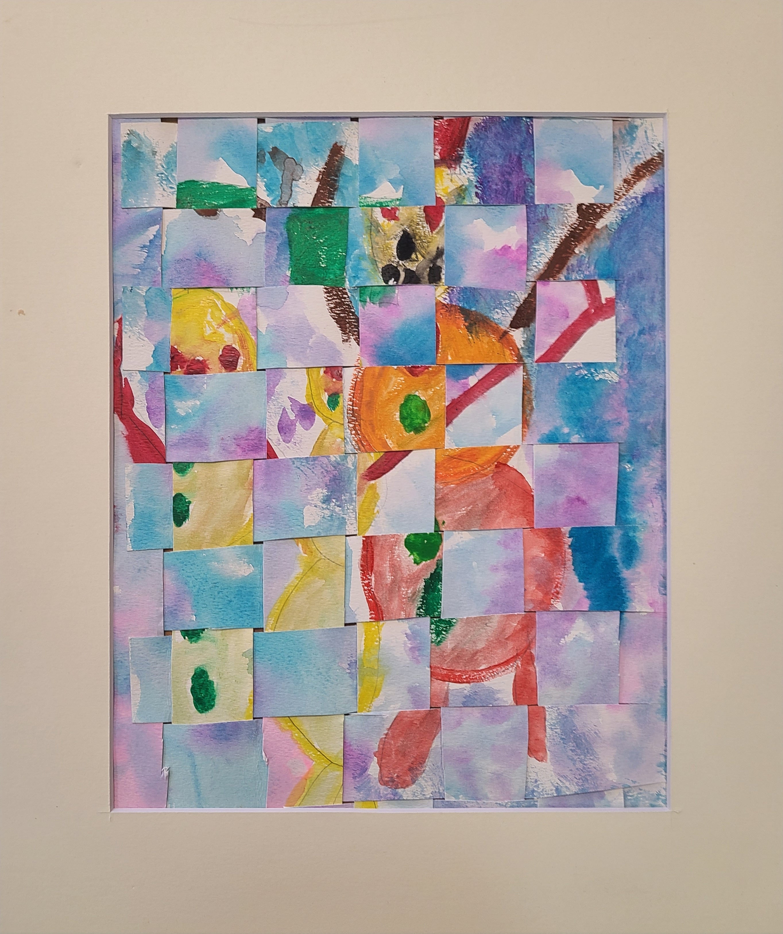 Jenny F. Snowman Weaving