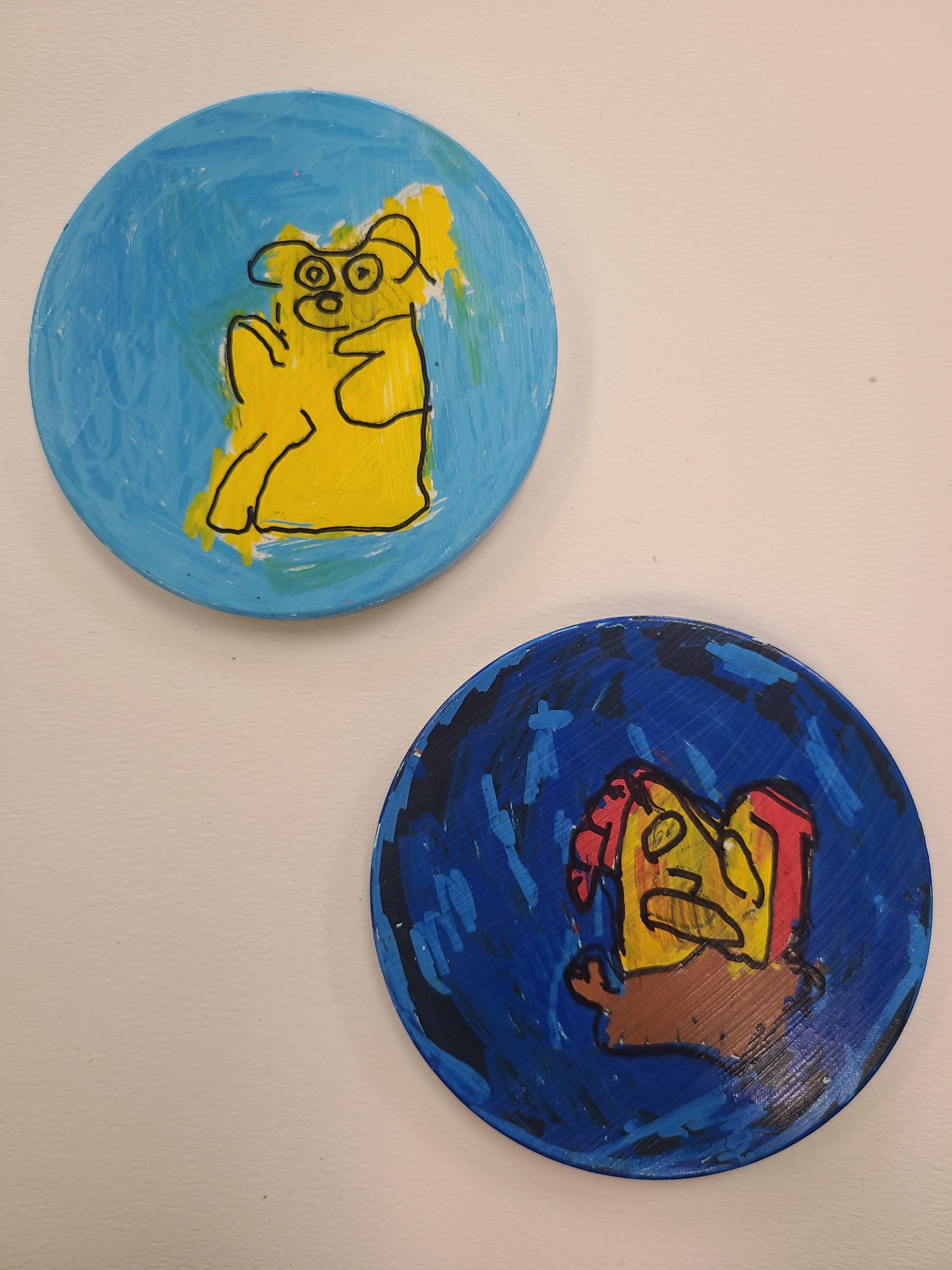 Olivia R. Two Pack of Coasters