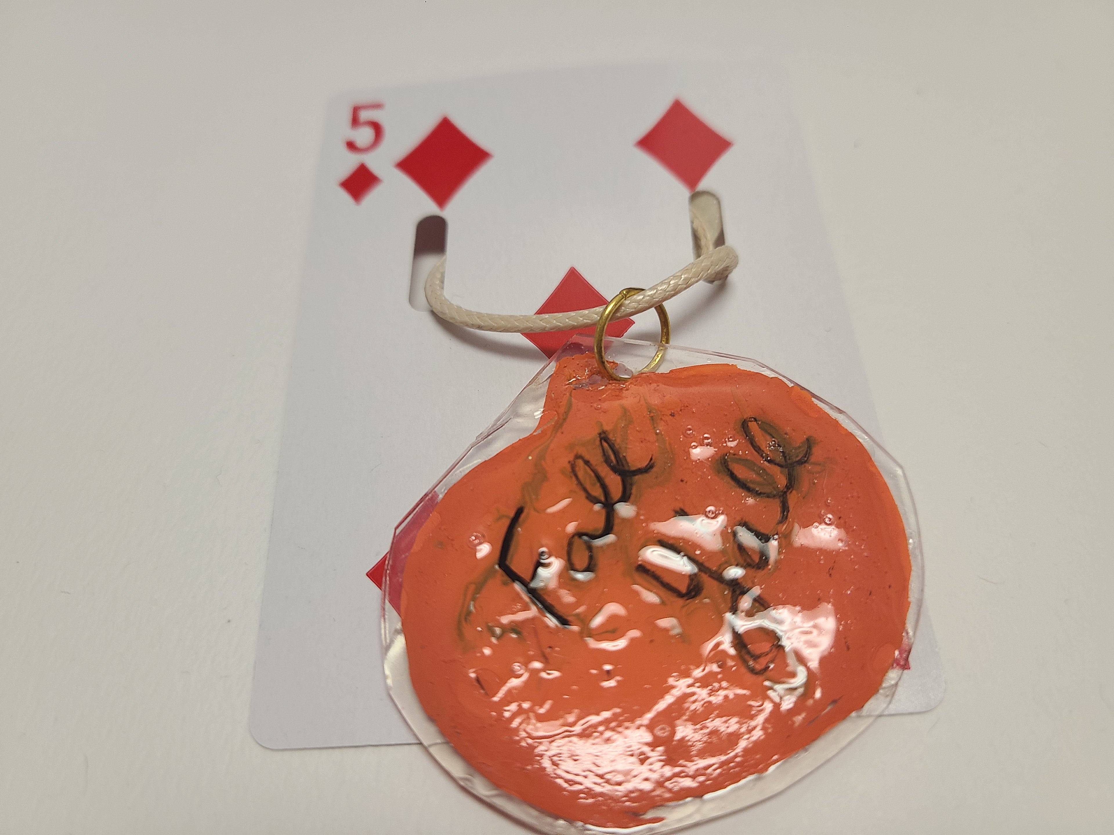 Melvina S. Pumpkin Necklace