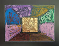 Metal Tooling/Oil Pastel Mixed Media-DS