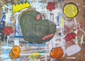 Basquiat at Bost Graffiti Inspired Painting- JG