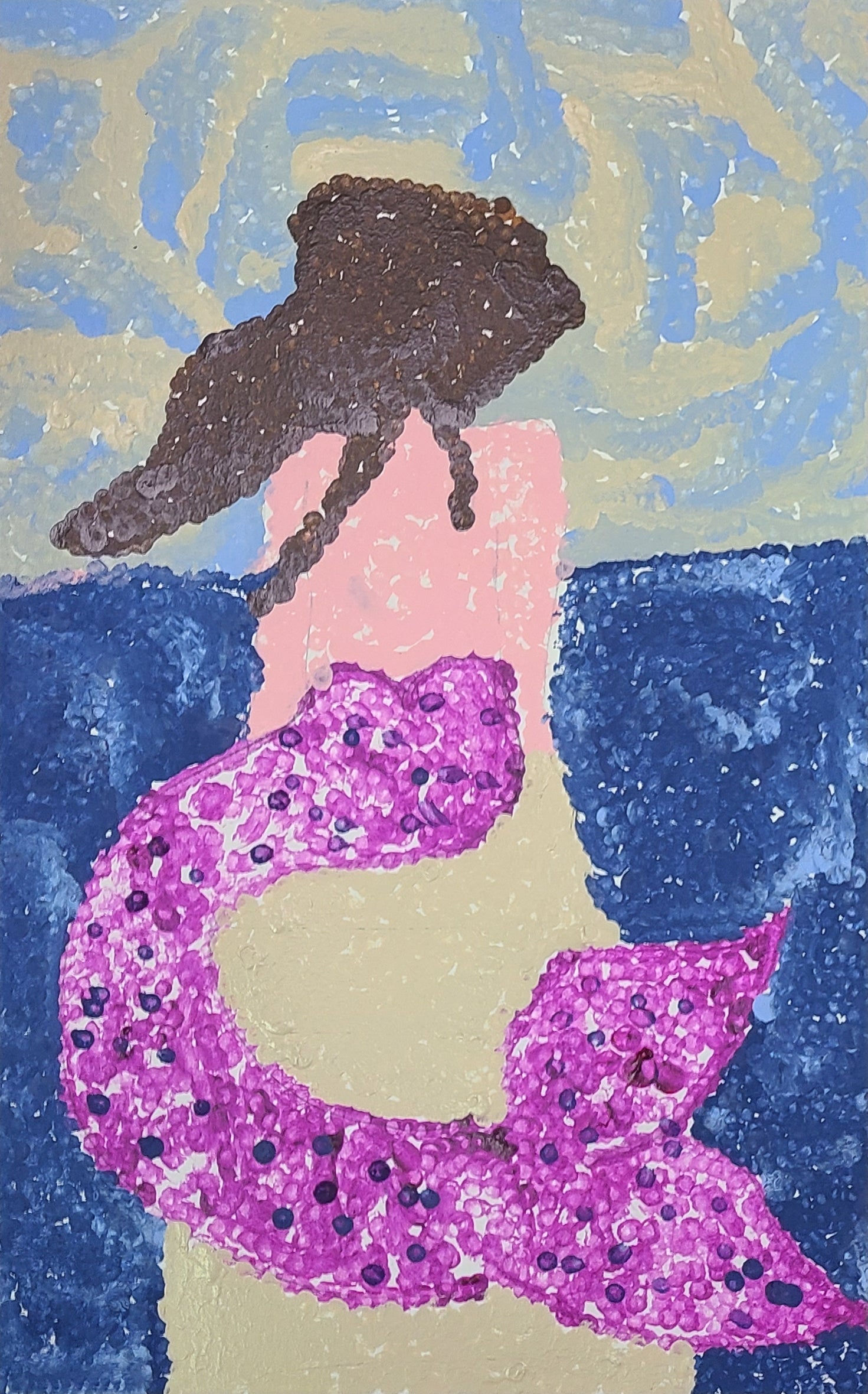 Pointillism Mermaid KJ