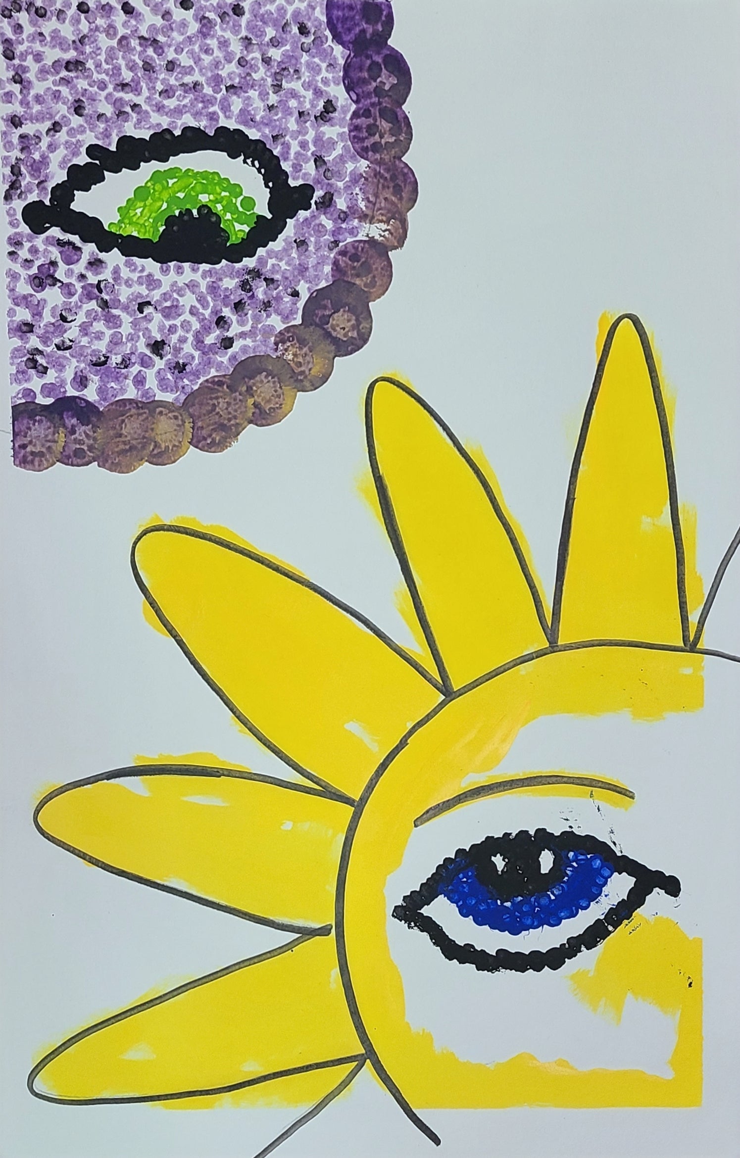 Pointillism Sun and Moon ML