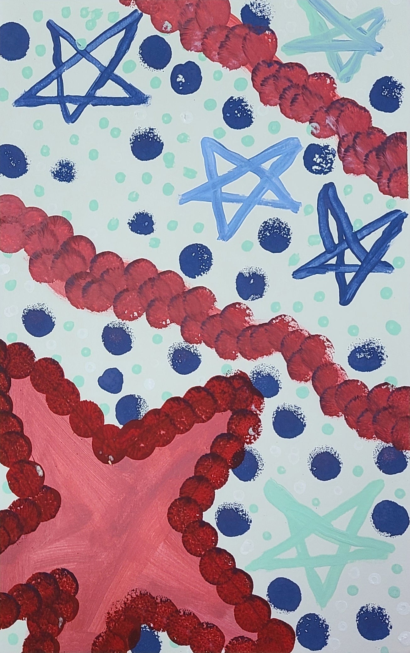 Pointillism Stars CF