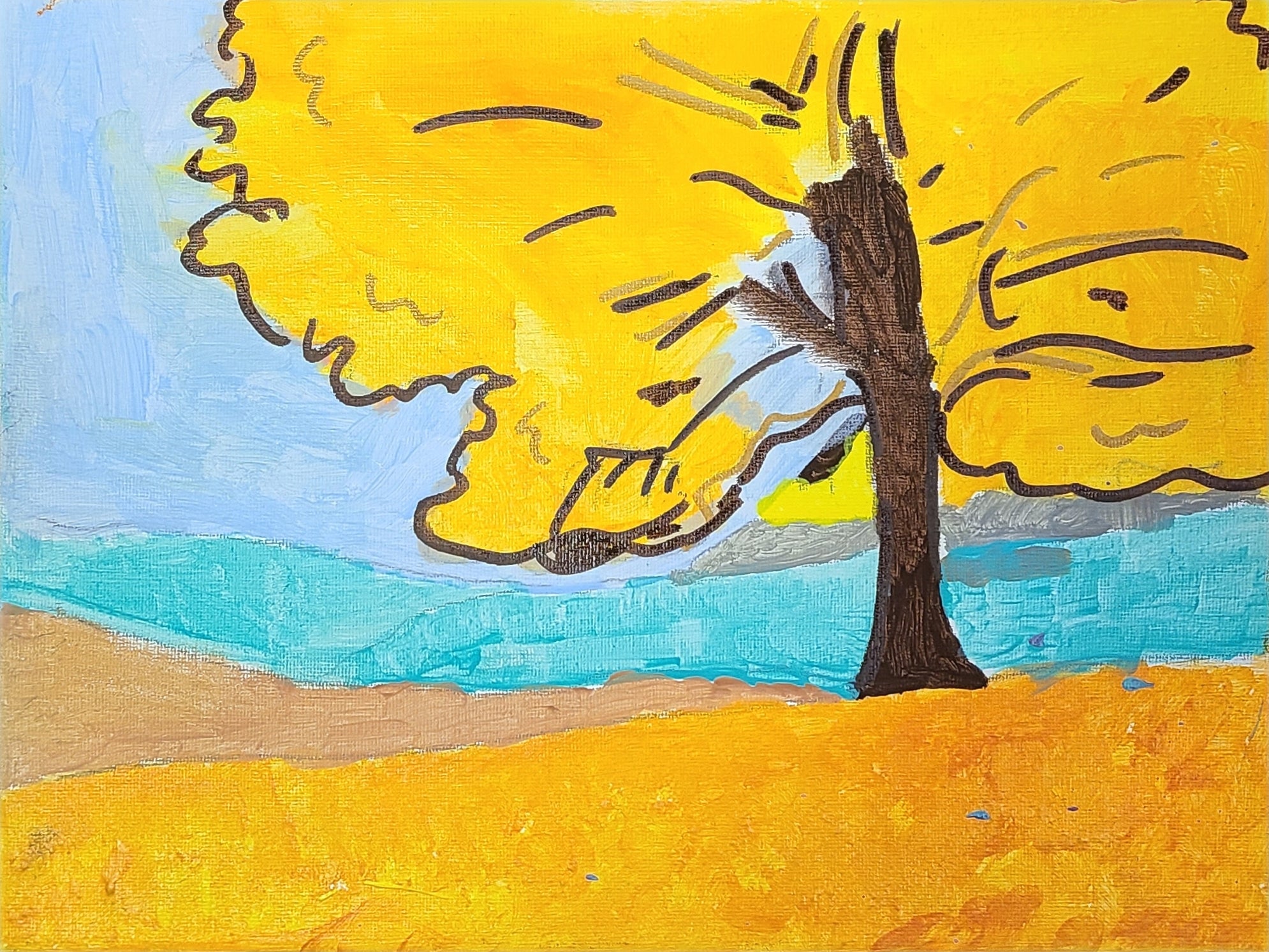Tree Painting HN