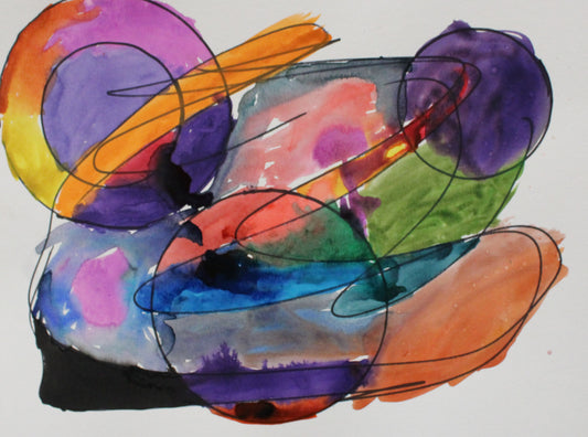 Sean L. Watercolor Abstract