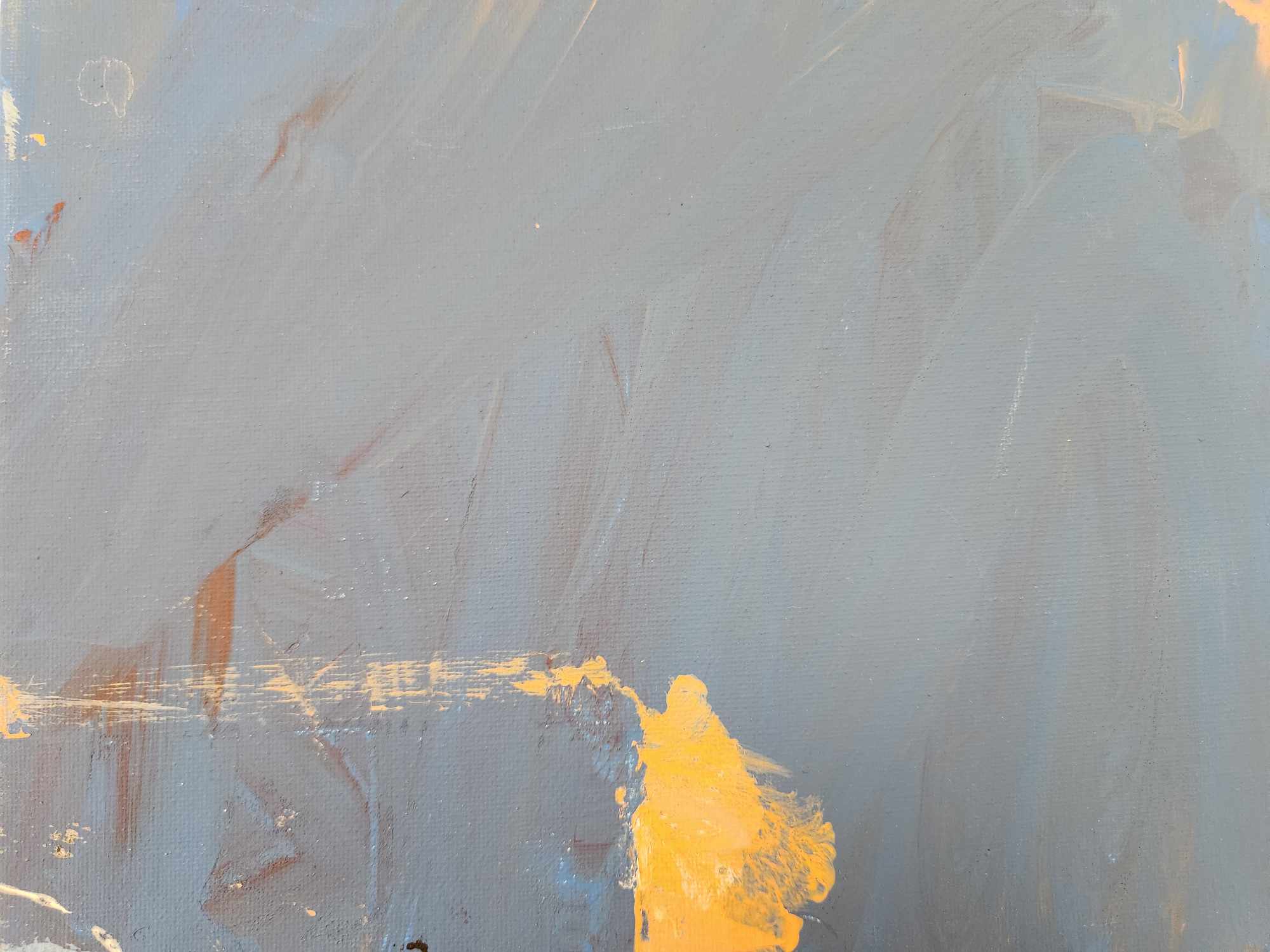 Melvina S. Abstract Acrylic Painting