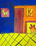 Fireplace Room Painting CW