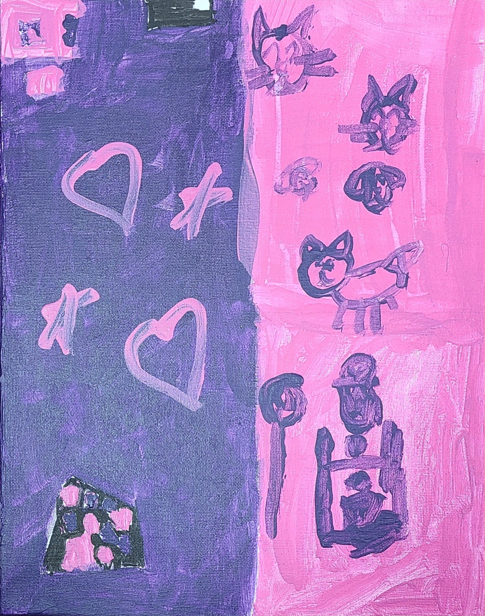 Cat Room Painting DS